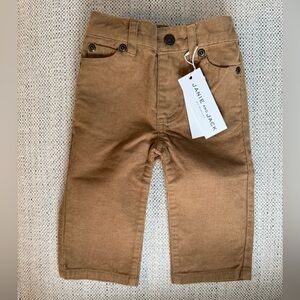 NWT! Janie and Jack - Corduroy Pants - 6 to 12 months - Brown baby pants
